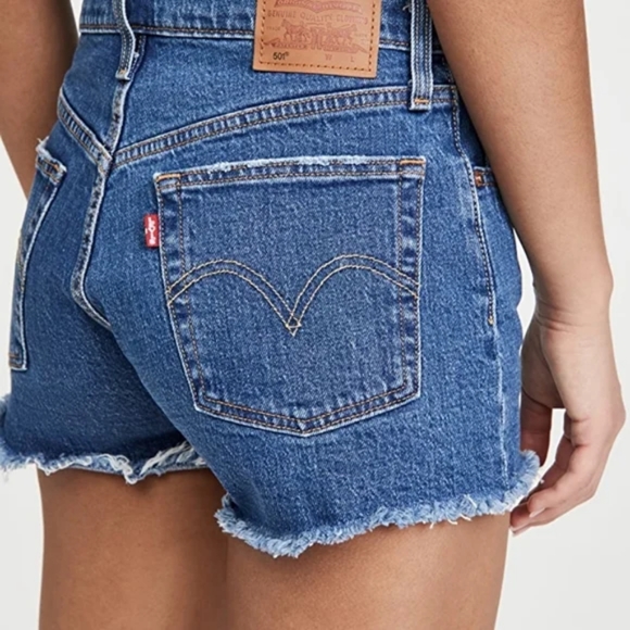 Levi's 501 Premium Jeans Shorts Charleston - Picture 11 of 13